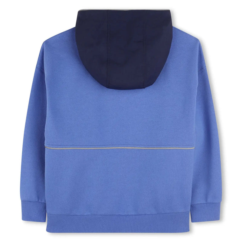 Back of the Timberland logo hoodie.