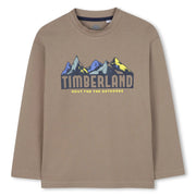 Timberland khaki long sleeve t-shirt - t60537.