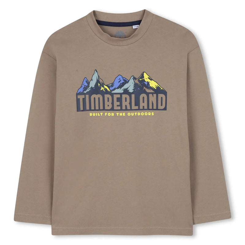 Timberland khaki long sleeve t-shirt - t60537.