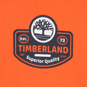 Closer look at the Timberland long sleeve t-shirt.
