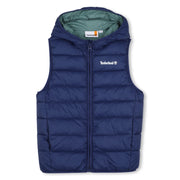Timberland boy's padded gilet - t60378.