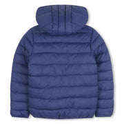Rear view of the Timberland puffer jacket.