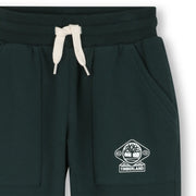 Closer look at the Timberland track bottoms.