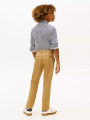 Back of the Tommy Hilfiger tan 1985 chinos.