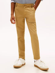 Closer view of the Tommy Hilfiger 1985 chinos.