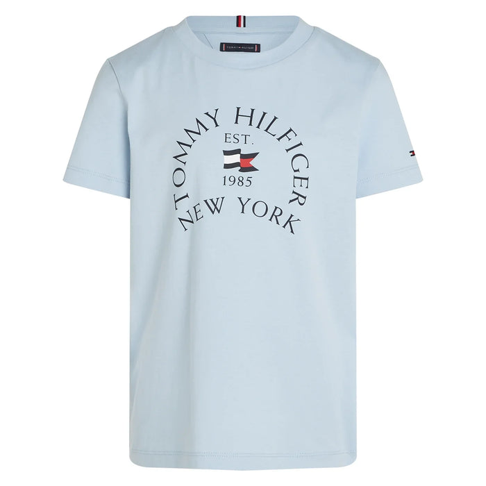 Tommy Hilfiger blue arch logo t-shirt - kb09278.