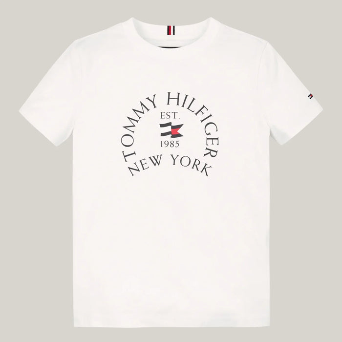 Tommy Hilfiger white arch logo t-shirt - kb09278.