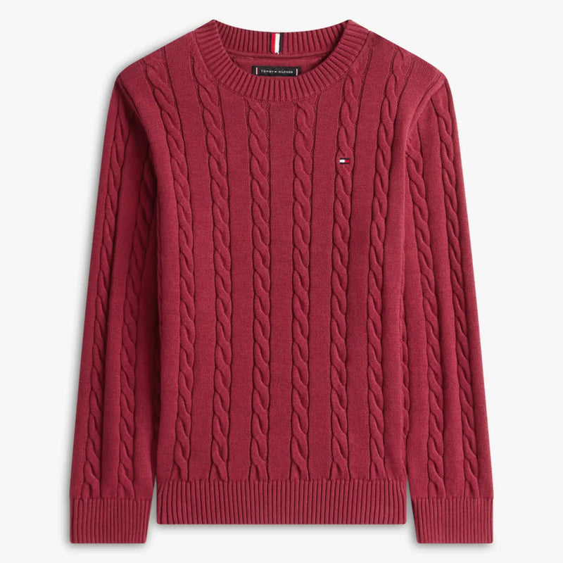 Tommy Hilfiger boy's cable knit sweater - kb09753.