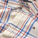 Closer look at the Tommy Hilfiger checked shirt.