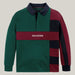 Tommy Hilfiger boy's green colourblock polo shirt - kb09269.