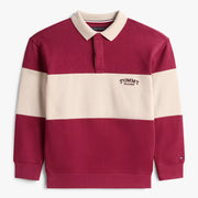 Tommy Hilfiger boy's colourblock polo shirt - kb10047.