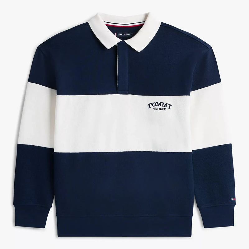 Tommy Hilfiger boy's colourblock polo shirt - kb10047.