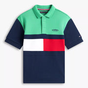 Tommy Hilfiger boy's colourblock polo shirt - kb10413.