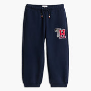 Tommy Hilfiger baby boy's navy joggers.