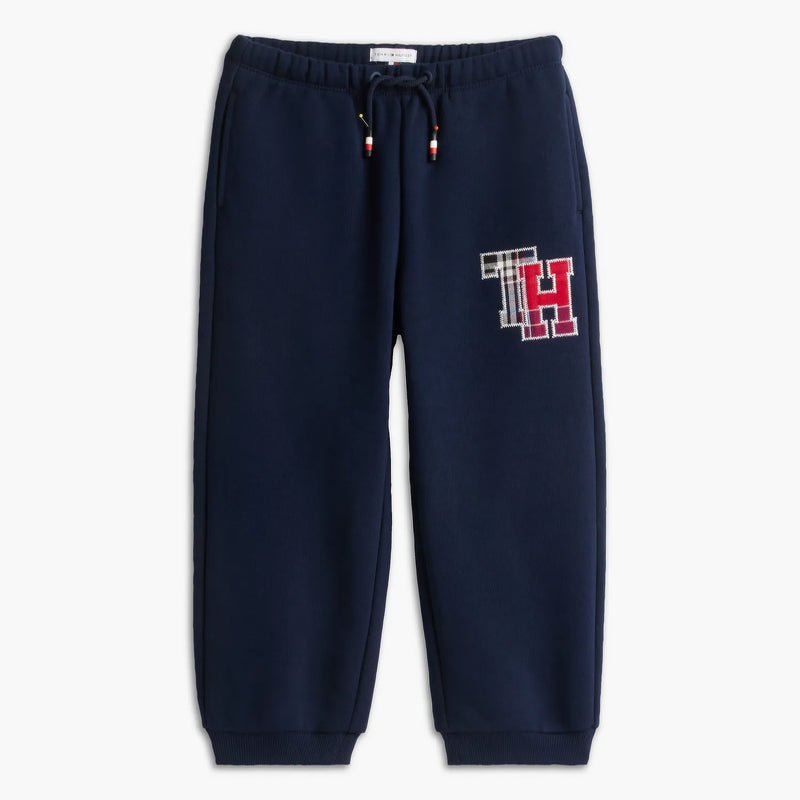 Tommy Hilfiger baby boy's navy joggers.