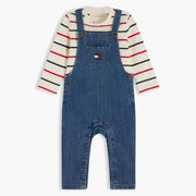 Tommy Hilfiger baby boy's dungaree set - kn02427.
