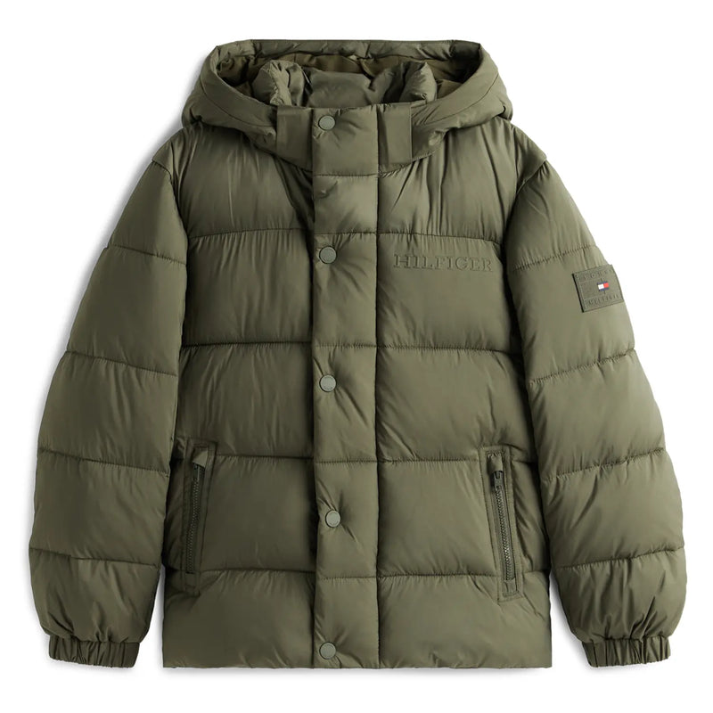 Tommy Hilfiger boy's embossed coat - kb10093.