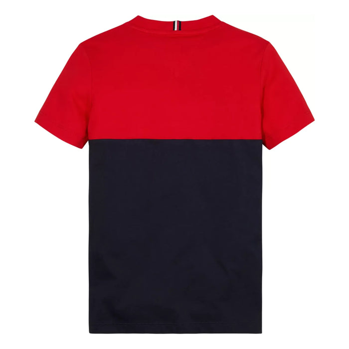 Tommy Hilfiger Essential Colourblock T-Shirt - Red