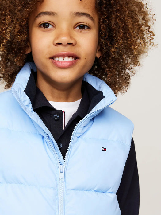 Closer look at the Tommy Hilfiger essential gilet.