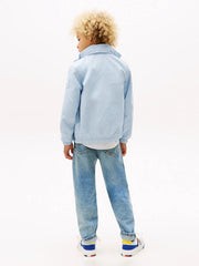 Back of the Tommy Hilfiger boy's essential jacket.