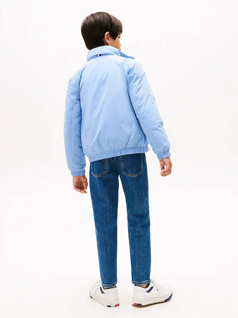 Back of the Tommy Hilfiger essential jacket.