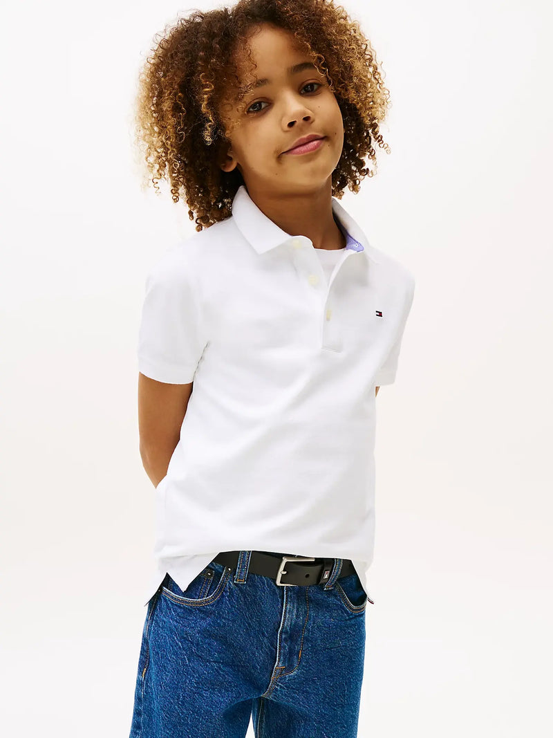 Tommy Hilfiger Essential Polo Shirt - White