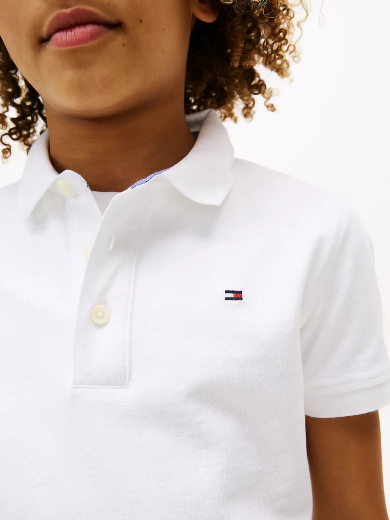 Tommy Hilfiger Essential Polo Shirt - White