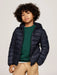 Closer view of the Tommy Hilfiger essential puffer jacket.