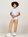 Boy modelling the Tommy Hilfiger essential t-shirt.