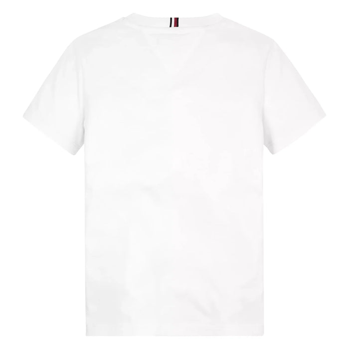 Back of the Tommy Hilfiger  faded logo t-shirt.