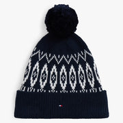 Tommy Hilfiger boy's fairisle beanie - kb10132.