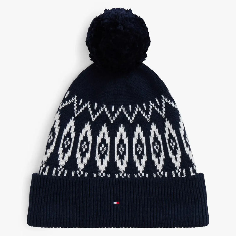 Tommy Hilfiger boy's fairisle beanie - kb10132.