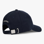 Tommy Hilfiger flag cap with custom metal adjuster on the back.