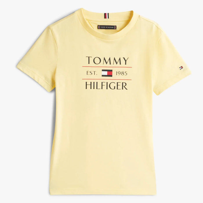 Tommy Hilfiger yellow flag t-shirt - kb09538.