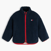 Tommy Hilfiger boy's fleece jacket - ks00833.