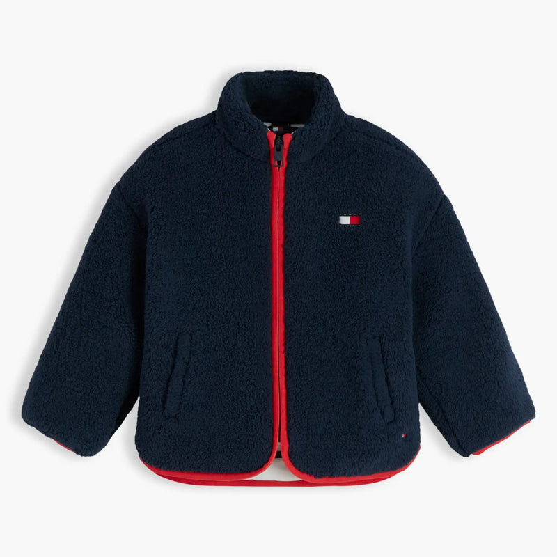Tommy Hilfiger boy's fleece jacket - ks00833.