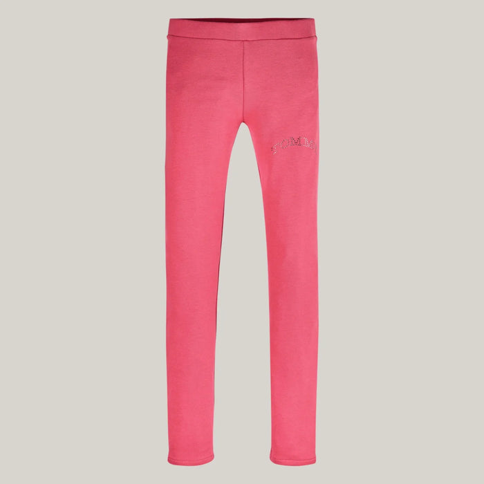 Tommy Hilfiger pink foil logo leggings - kg08227.