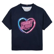 Tommy Hilfiger heart logo t-shirt - kg08640.