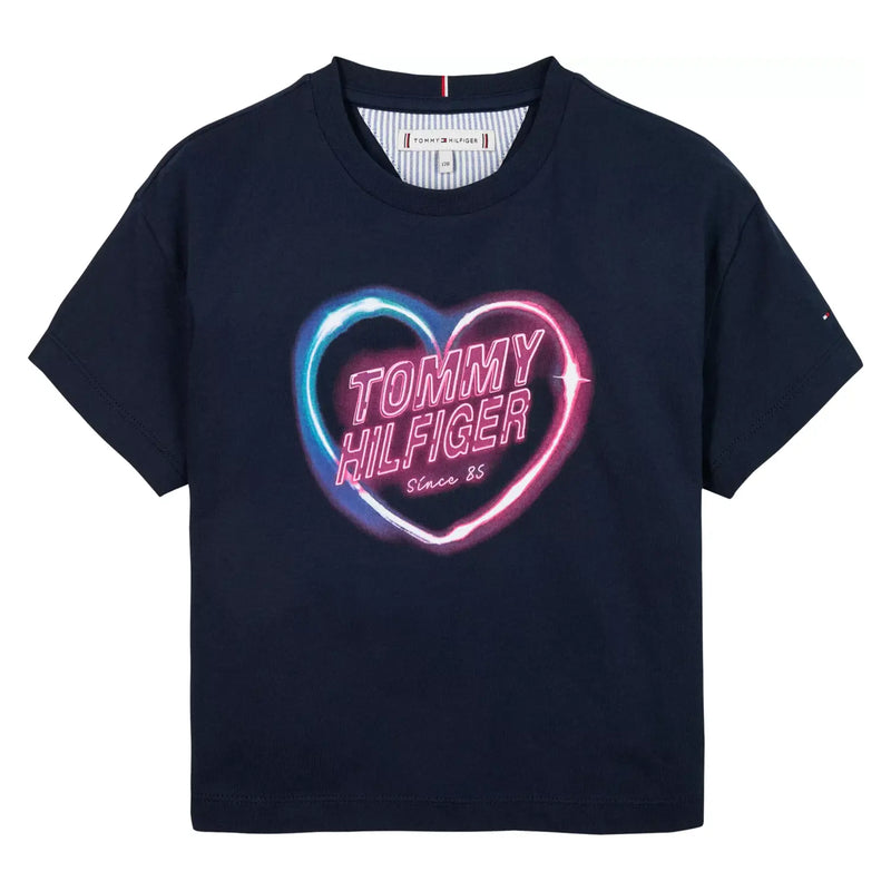 Tommy Hilfiger heart logo t-shirt - kg08640.
