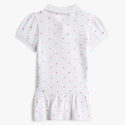 Back of the Tommy Hilfiger white hearts dress.