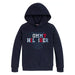 Tommy Hilfiger navy nyc logo hoodie - kb09050.