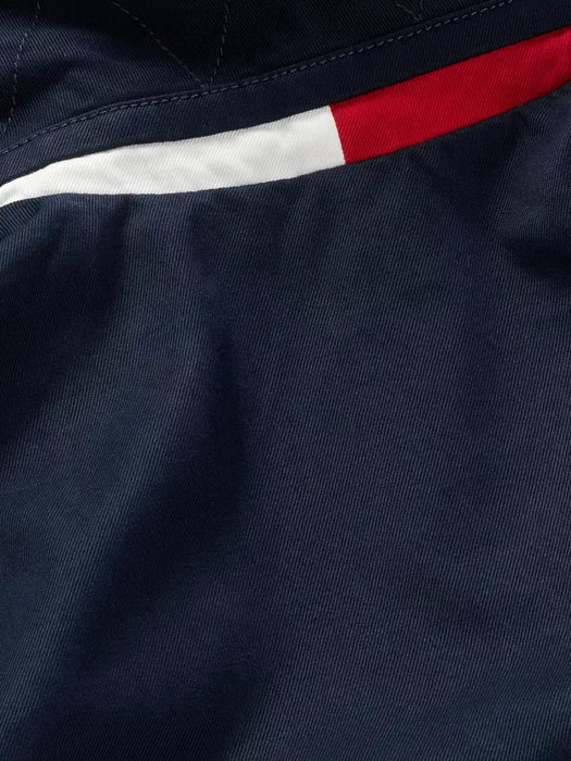 Closer look at the Tommy Hilfiger ivy jacket.