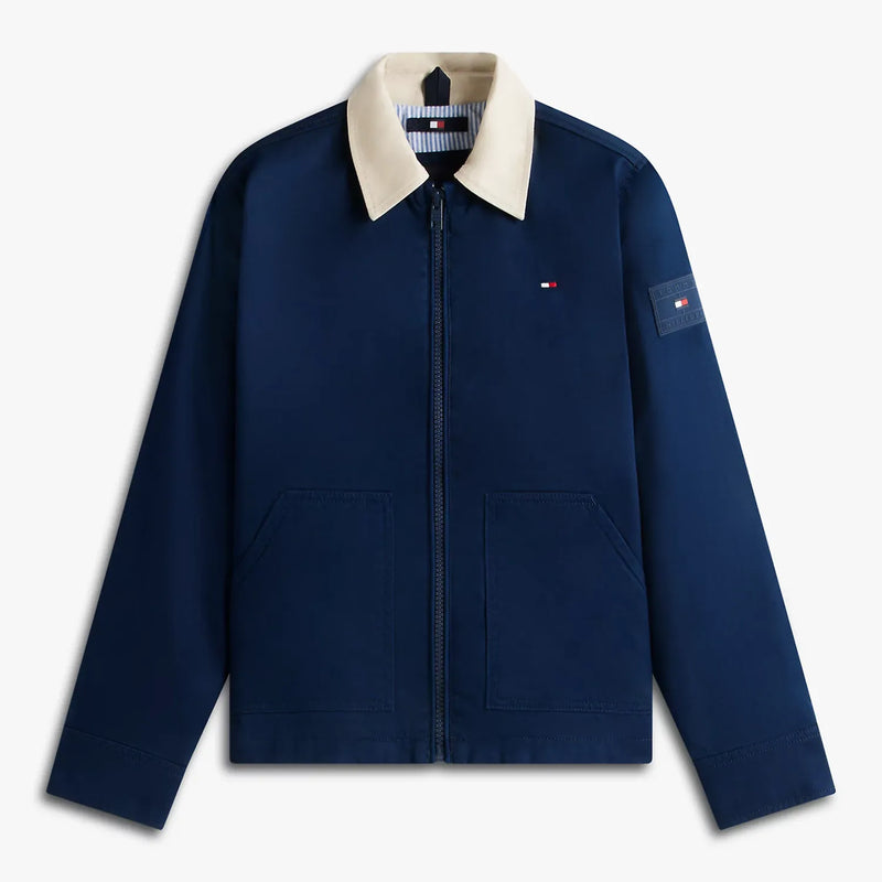 Tommy Hilfiger boy's contrast collar jacket - kb10213.
