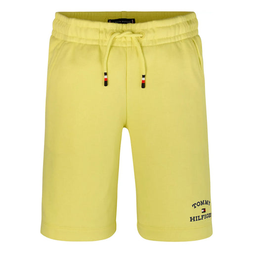 Tommy Hilfiger yellow logo track shorts - kb08841.