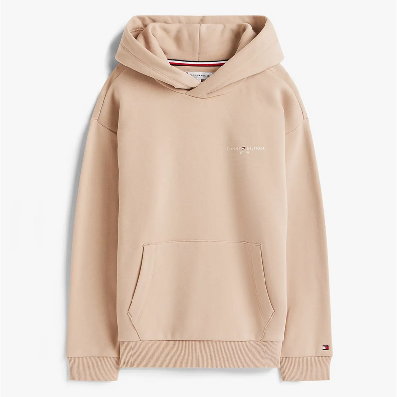 Tommy Hilfiger boy's mini logo hoodie - ks00660.