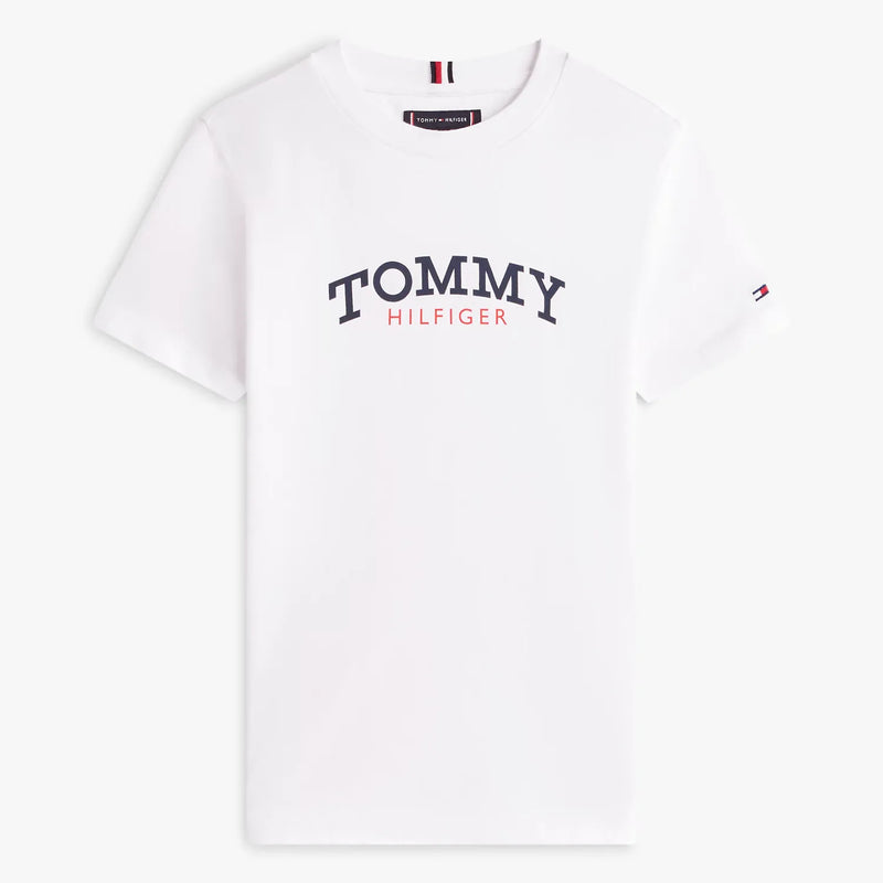 Tommy Hilfiger boy's monogram logo t-shirt - kb10263.