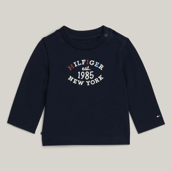 Tommy Hilfiger baby boy's monotype t-shirt - kn01857.