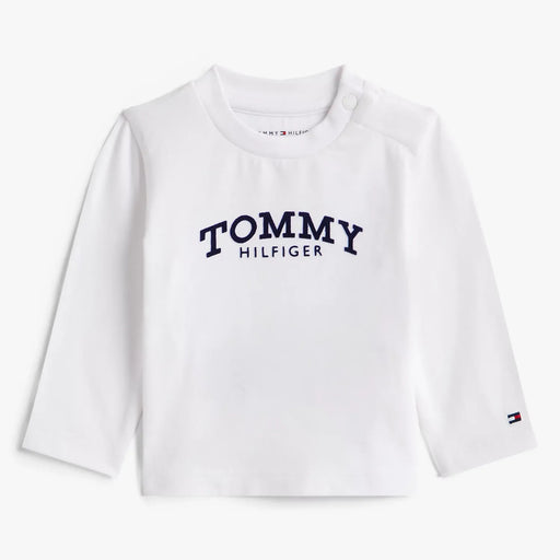Tommy Hilfiger white monotype t-shirt - kn02147.