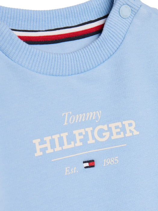 Closer view of the Tommy Hilfiger 1985 tracksuit.