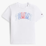 Tommy Hilfiger white outline logo t-shirt - kn02354.